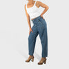 AUSTIN: Barrel Leg Waist Sculpting Jeans with Better Butt™ Lift