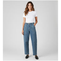 AUSTIN: Barrel Leg Waist Sculpting Jeans with Better Butt™ Lift