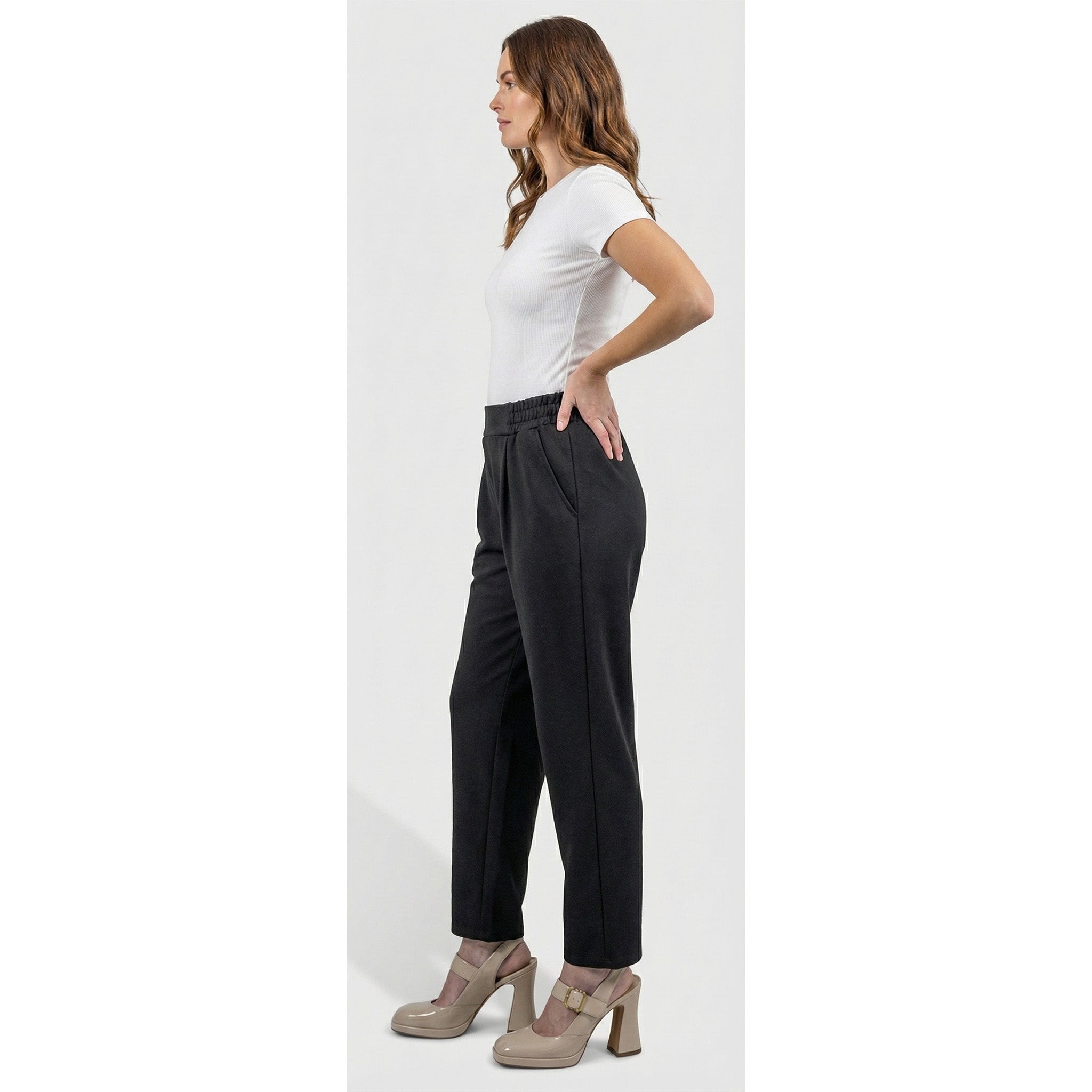 BROOKLYN: Tapered Waist Sculpting Pant with Better Butt™ Lift