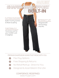 MORRISON: Wide Leg Shapewear Jean with Better Butt™ Lift