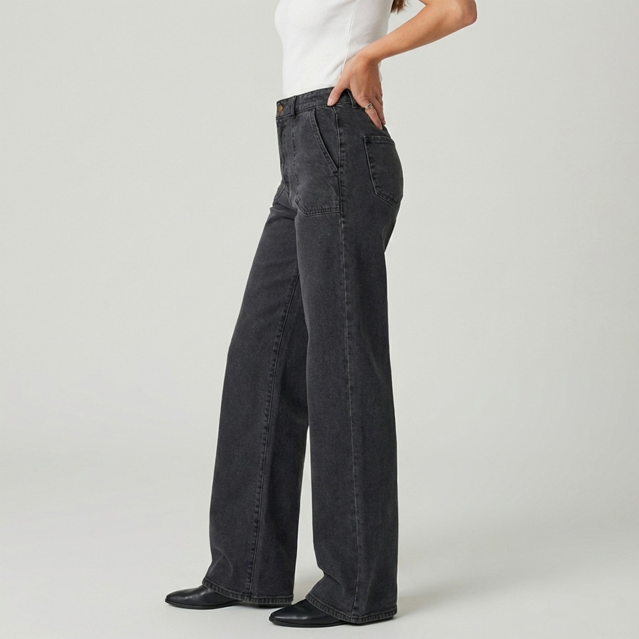 MORRISON: Wide Leg Waist Sculpting Jean with Better Butt™ Lift