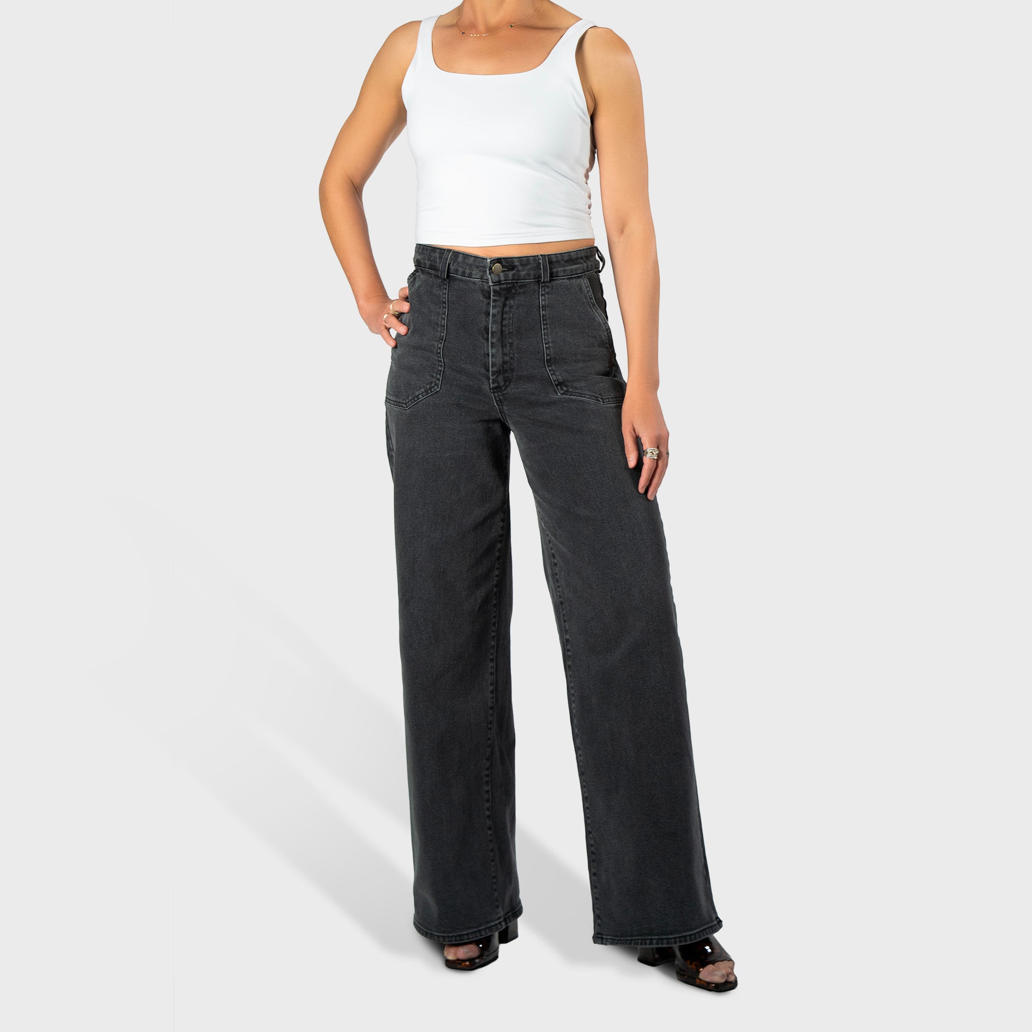 MORRISON: Wide Leg Waist Sculpting Jean with Better Butt™ Lift