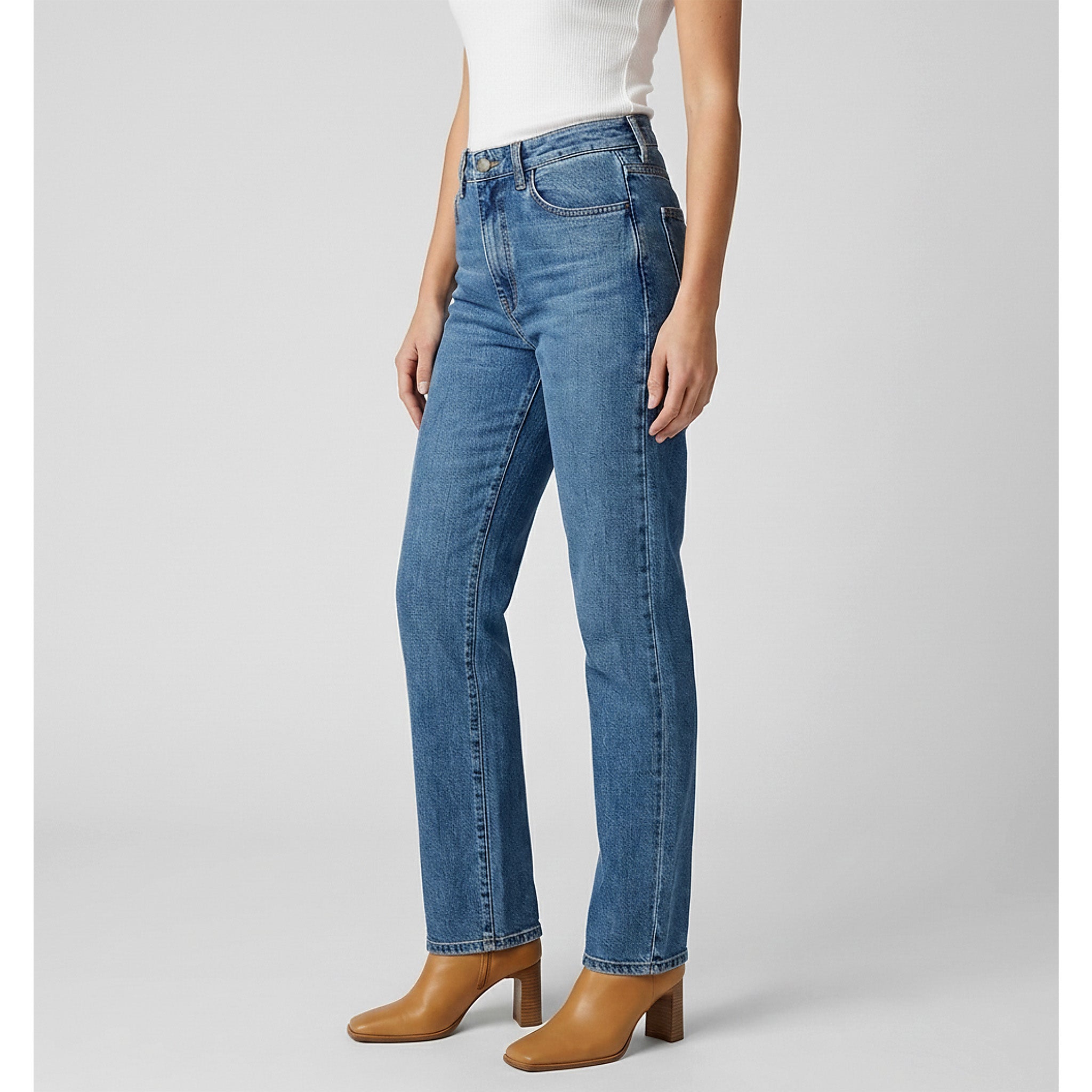 VENICE: Straight Leg Waist Sculpting Jeans with Better Butt™ Lift