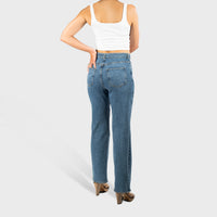 VENICE: Classic Straight Leg Waist Sculpting Jeans with Better Butt™ Lift